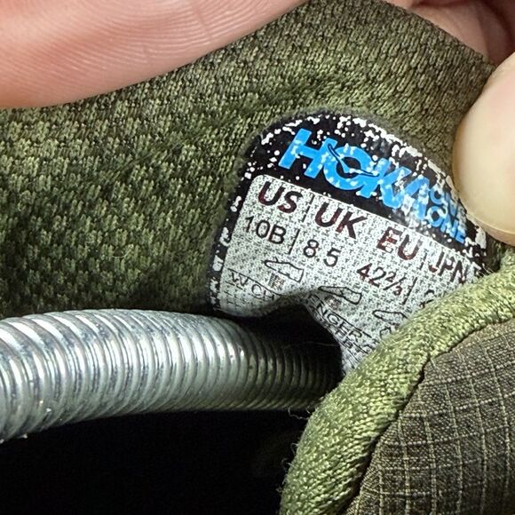 Hoka One One Challenger ATR 7 Womens 10B Green Running Sneaker Comfort Shoes - Picture 6 of 6